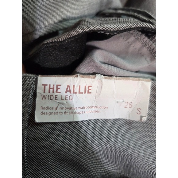 Lane Bryant Women's 26 Short Gray Wide Leg Trouser Career Dress Pants Plus Size - Picture 5 of 7
